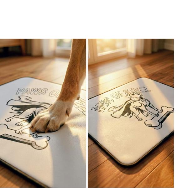 Paws Of Steel - Dog Mat-Pet Mat