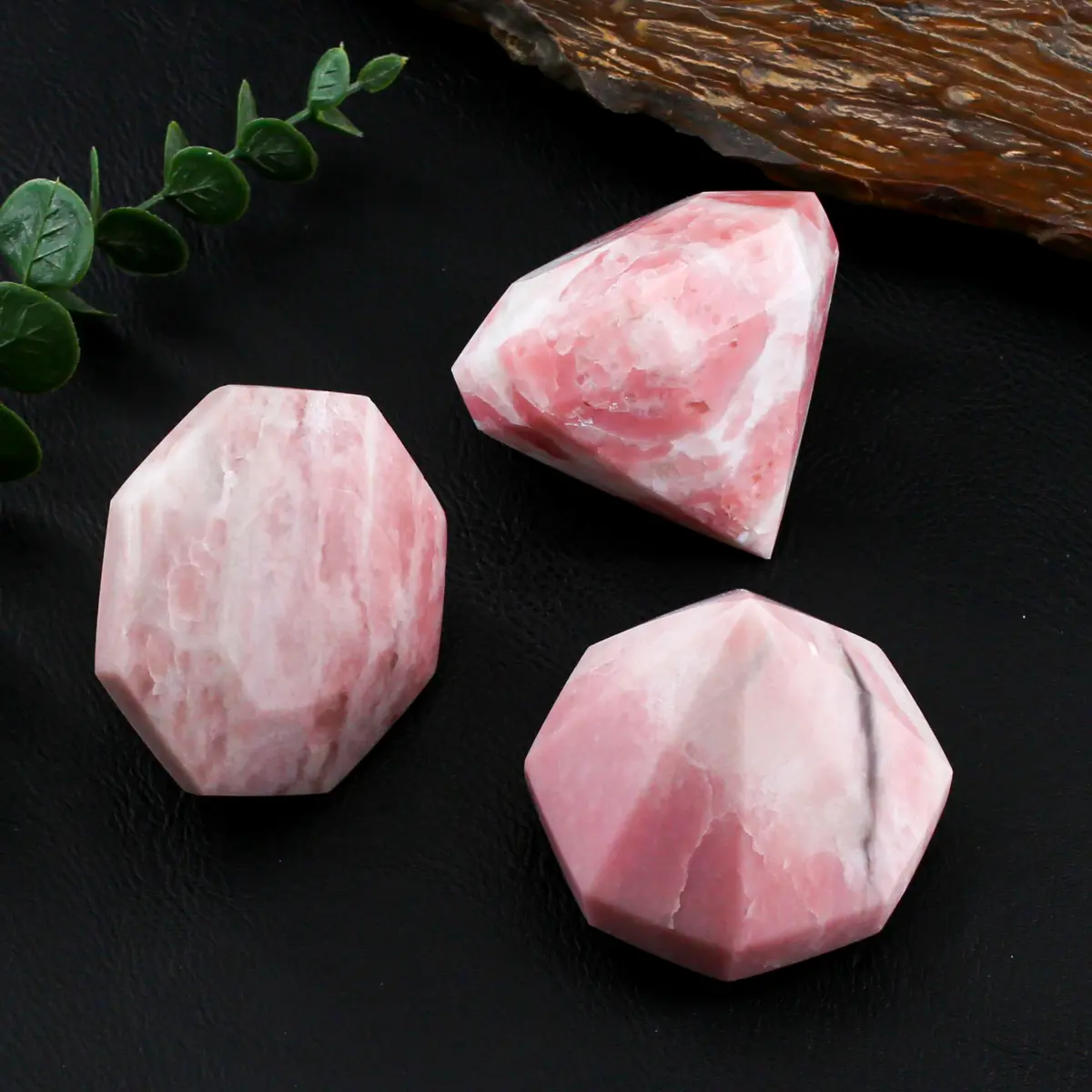 【Star Gate】Pink Opal Diamond Crystals - Natural Crystal Decor | Pink & Nurturing