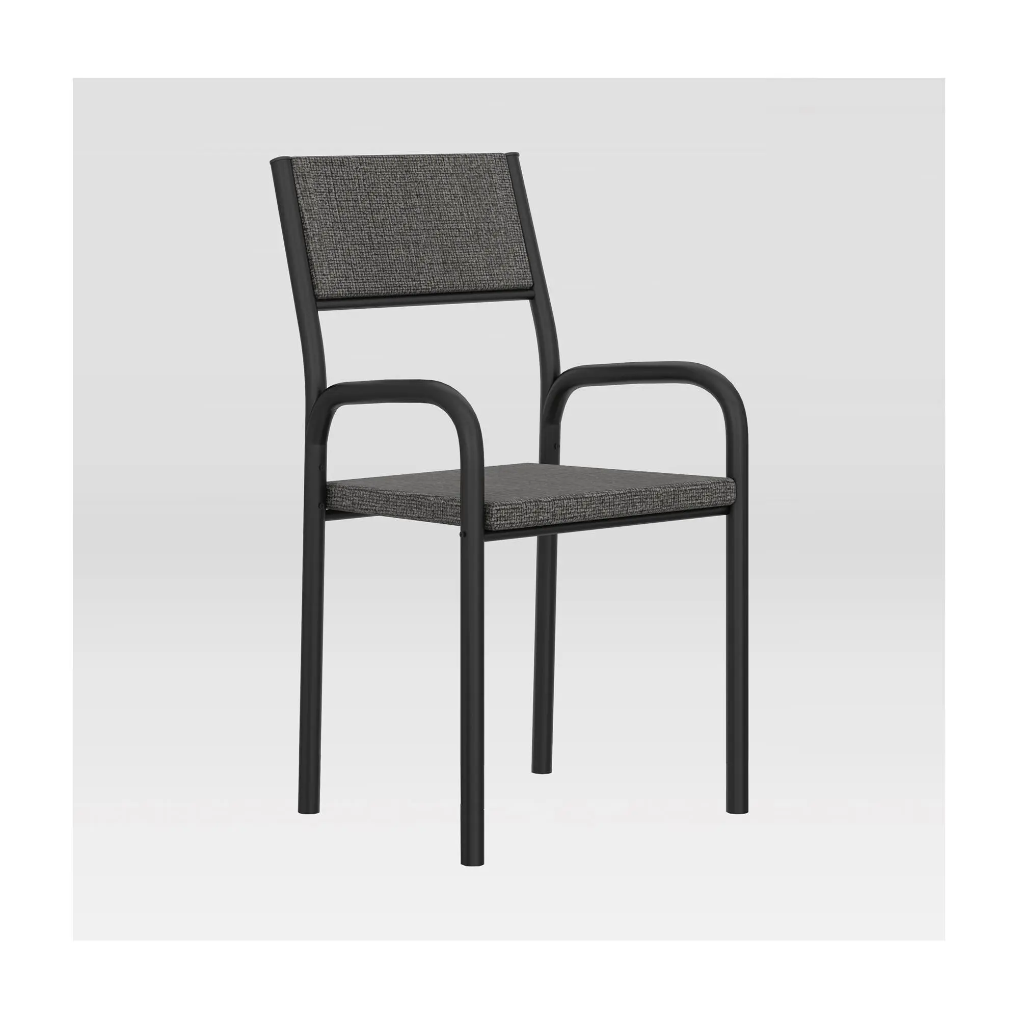 Techni Mobili Metal Frame Fabric Office Visiting Chair