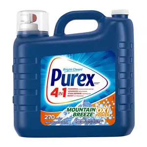 Purex Liquid Laundry Detergent - Mountain Breeze + Oxi Power, 270 loads/296 oz.