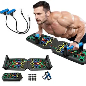 Portable 5-in-1 Push-up Board for Home Chest & Abdominal Training Ideal for Men & Women Fitness Gifts Portable Design Easy Carry & Use