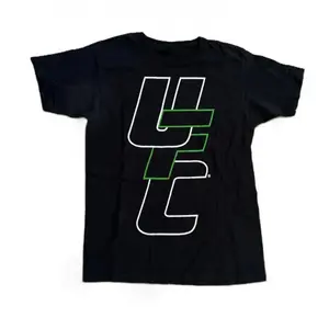Vintage 2000s UFC T-Shirt, Black and Green Ultimate Fighting Graphic Tee, Retro MMA Combat Sports Streetwear, Crew Neck, Short Sleeve, Cotton, Unisex Gift, Men and Womenswear Top