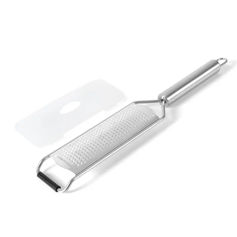 304 Stainless Steel Handle Cheese Grater Multifunctional Shredder for Lemon Parmesan Kitchen Prep