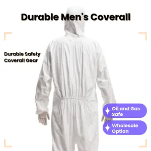 Durables Coverall Work Safety Vest Man Workwear Plain Clothes Uniforms, Menswear