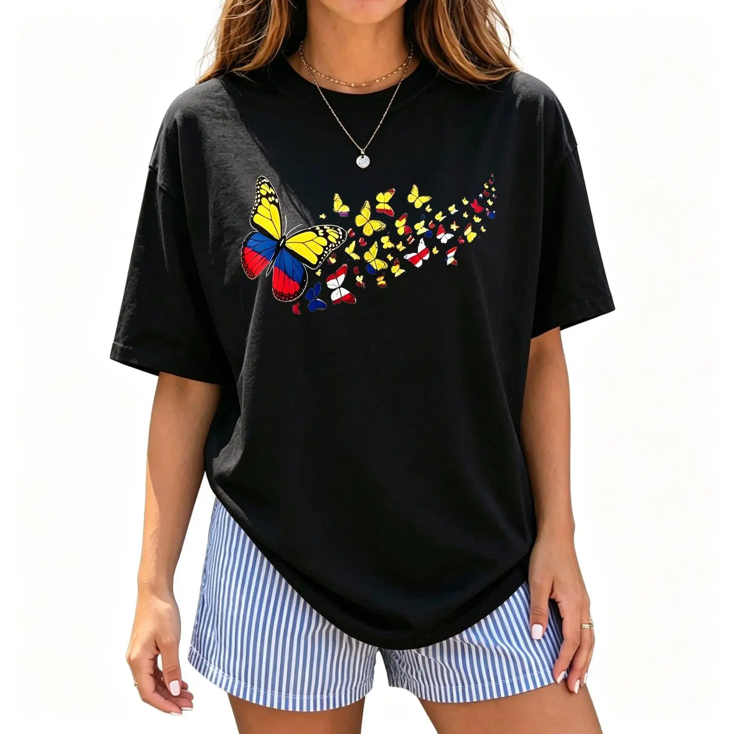 Men's Short Sleeve Sports T shirts with Colombia Flag Colombian Roots Colombian Pride Colombian Flag Design Athletic Performance  Tee