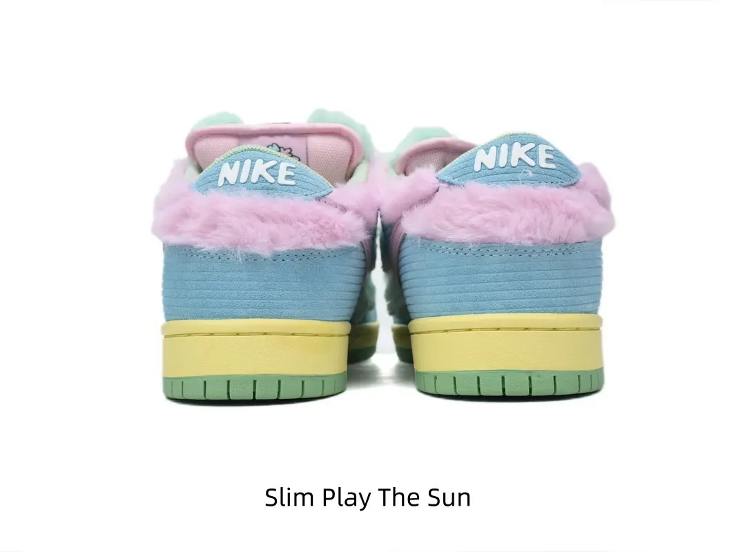Cute Pastel Blue Mint Fuzzy Fleece Low Top Cushion Skate Sneakers Unisex, Corduroy Fluffy Upper & Non Slip Rubber Outsole #SkateShoes #KawaiiSneakers #UnisexKicks