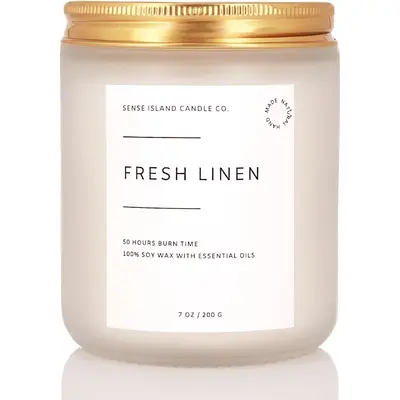 Fresh Linen Candle TikTok Shop