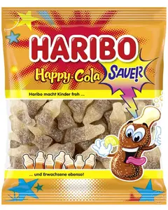 Haribo Happy-Cola Sauer (Sour) Gummy Candy 2-Pack (2 x 175g)