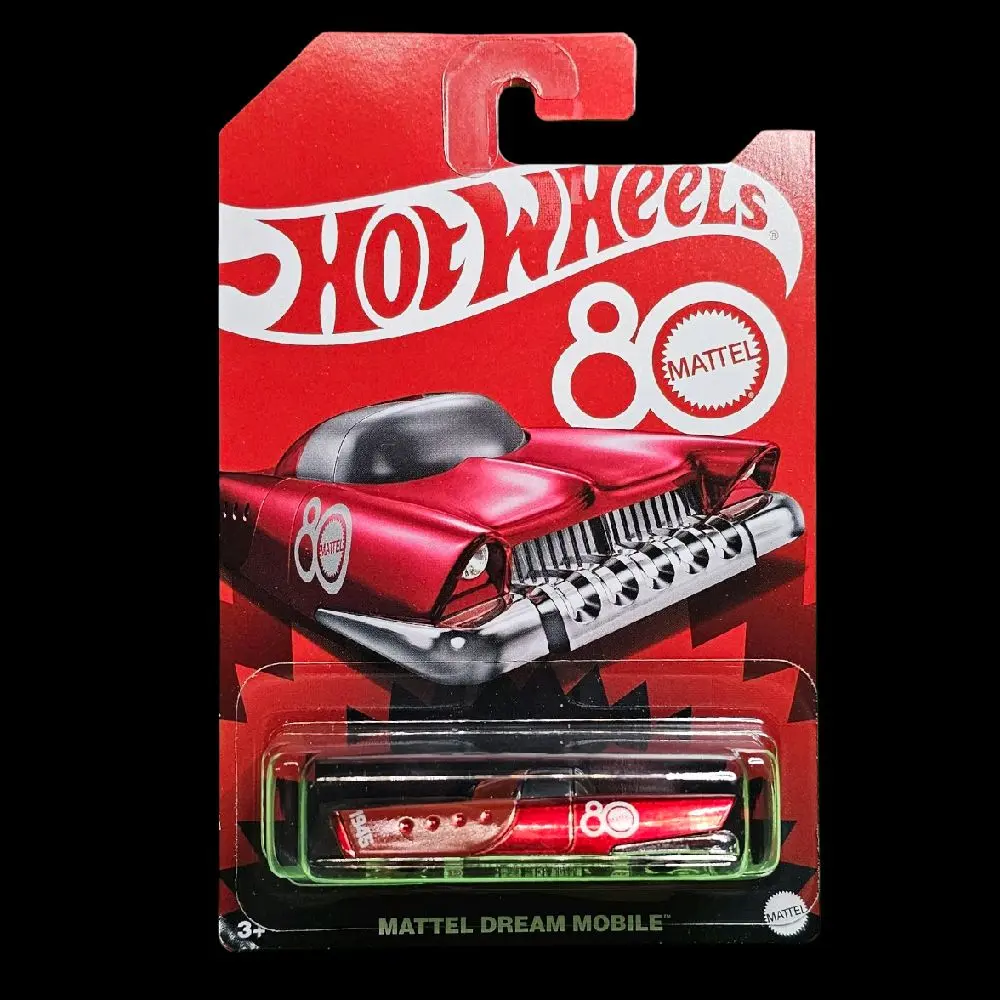 2025 HOT WHEELS MATTEL DREAM MOBILE 80TH ANNIVERSARY SPECIAL EDITION CARD new Chevy Corvette diecast vibes Model Collectible