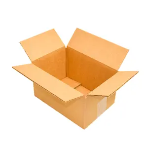 Warm Fortune 9x6x5 5 Count Corrugated Shipping Boxes Cardboard Paper Boxes Shipping Boxes, Mailing, Packing, Packing and Storage