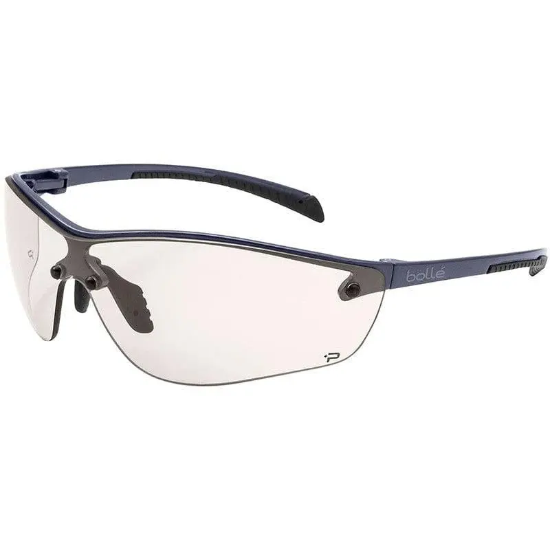 Bolle Silium Plus Safety Goggles - Graphite Frame, CSP Anti-Fog Lenses, Bisphenol A (BPA)-Free, Adjustable Rubber Nose Bridge, Eye & Abrasion Resistant for Home Improvement, Extreme Hot or Cold Conditions