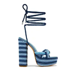 ROPE HEEL PLATFORM - Elegant Design for Versatile Use in Various Settings,  Footwear,  Heeled,  Fashion,  Shoe,  Women
