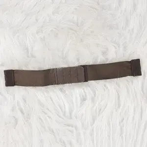 1 Pack Dark Brown Band Fixed onto Wig for Keeping Wig in Place Elastic & Adjustable Wig Band for Lace Front Wig(Do Not Order Separately)