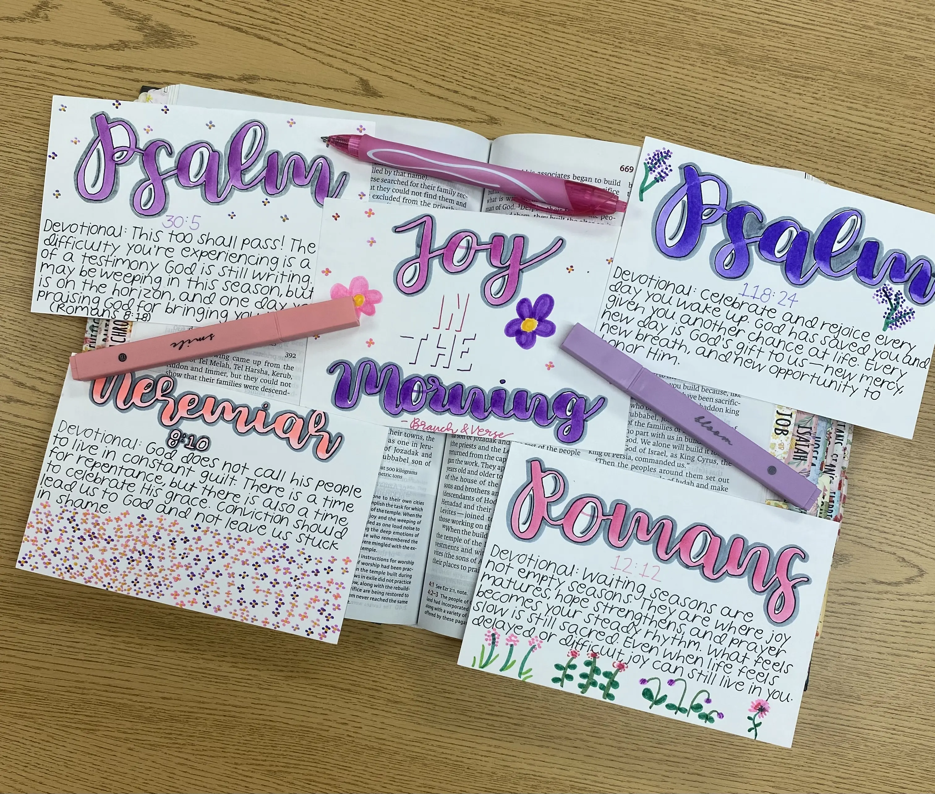 Surprise Curated Bible Verse Cards