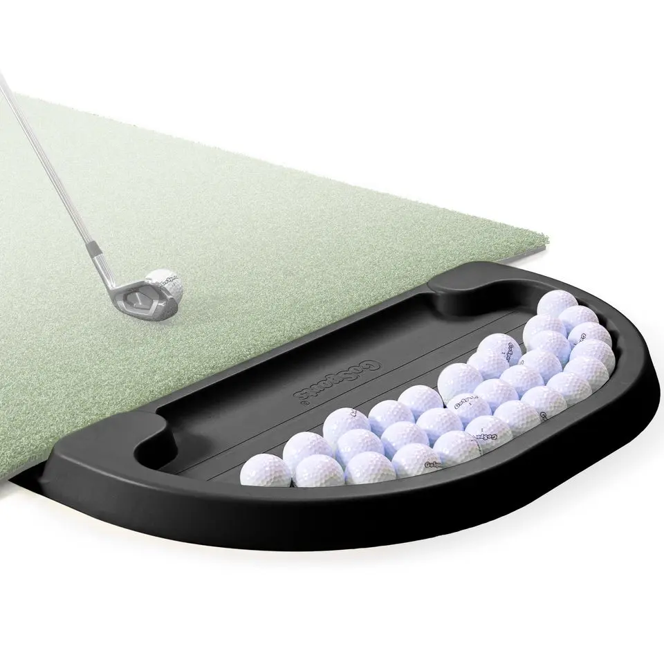 GoSports All-Weather Golf Ball Tray for Practice and Driving Range – Durable Outdoor Use