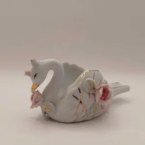 Vintage Japanese Norcrest Swan Ash Tray