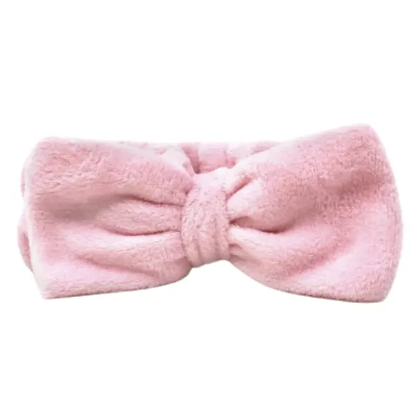 The Crème Shop Plush Spa Peach Headband for Makeup and Skincare The Crème Shop Plush Spa Peach Headband for Makeup and Skincare