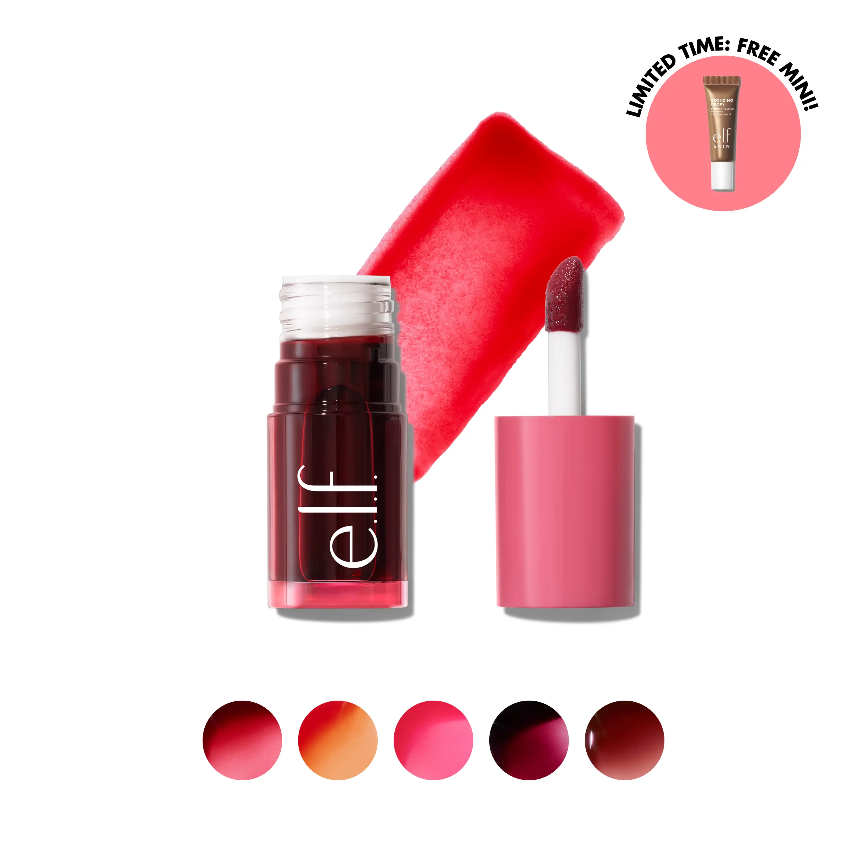 e.l.f. Sheer For It Cosmetic Blush Tint and Lip Stain