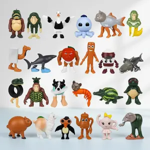 8/24PCS Italian Brainrot Action Figures Set, Includes Tralalero Tralala & Tung Tung Tung Sahur Dolls, Steal a Brainrot Toys for Kids Party Favors Gifts