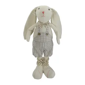 Northlight 14.5-Inch Standing Boy Bunny Rabbit Figure