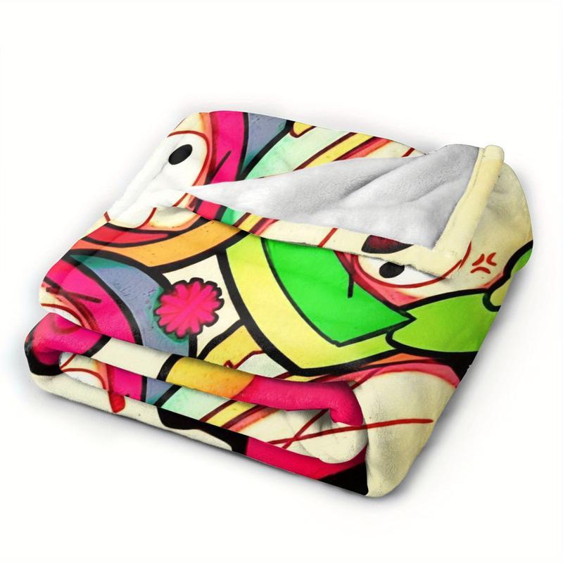 South Park 2 Theme Soft Flannel Blanket - Vibrant Cartoon Character Design, Essential for Home, Office, and Travel, Perfect Christmas Birthday Gift soft flannel sofa