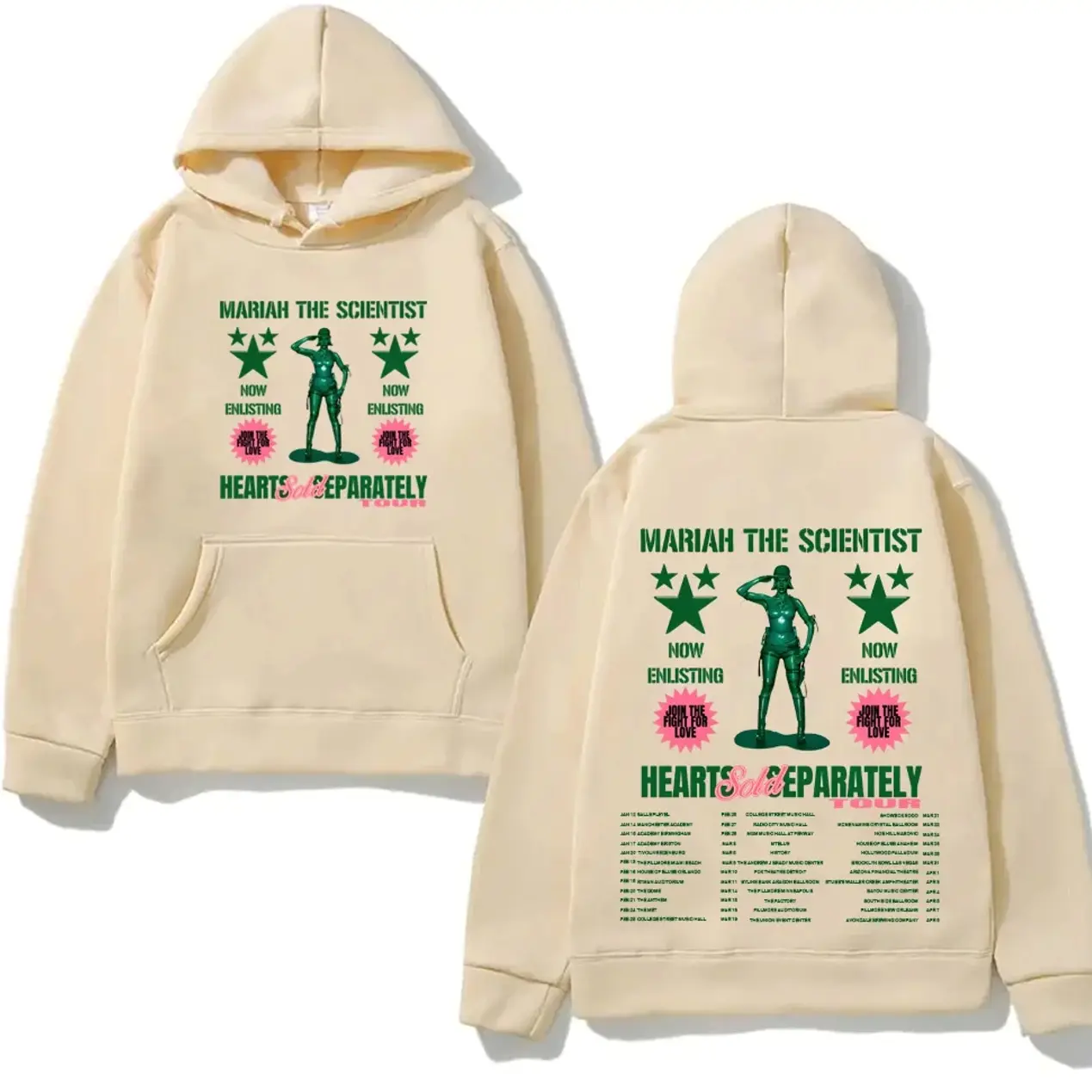 Mariah the Scientist Hearts Sold Separately Tour 2026 Hoodie with