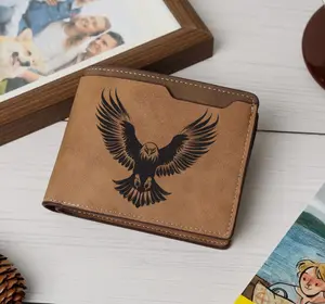 Eagle Symbols Engraved Wallet, Unique Design, Wildlife Art, American Symbol, Patriotic Accessory, Freedom Symbol, National Emblem, Bald Eagle PU Leather wallet,Slim Wallet,Minimalist,Men’s Wallet,Card Holder,Trendy 2025,Luxury