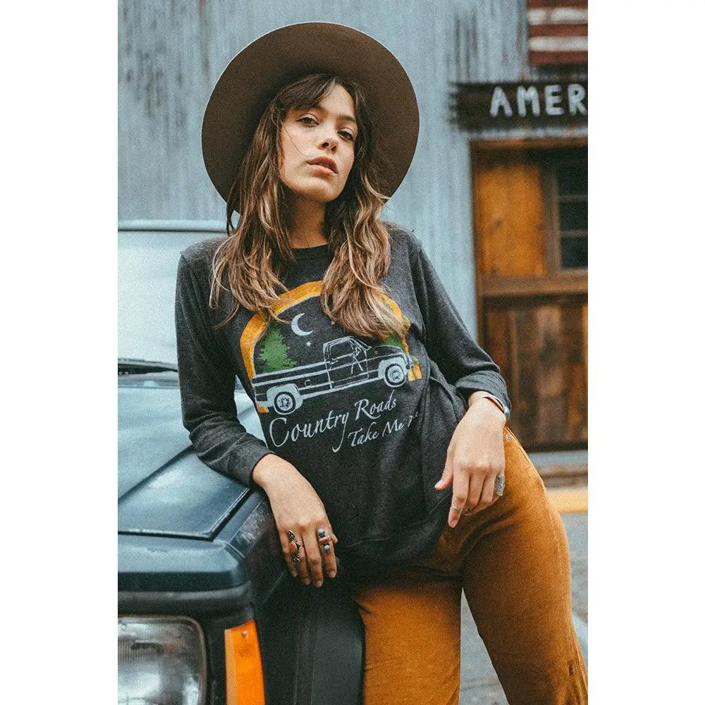 Country Roads Roxy Raglan