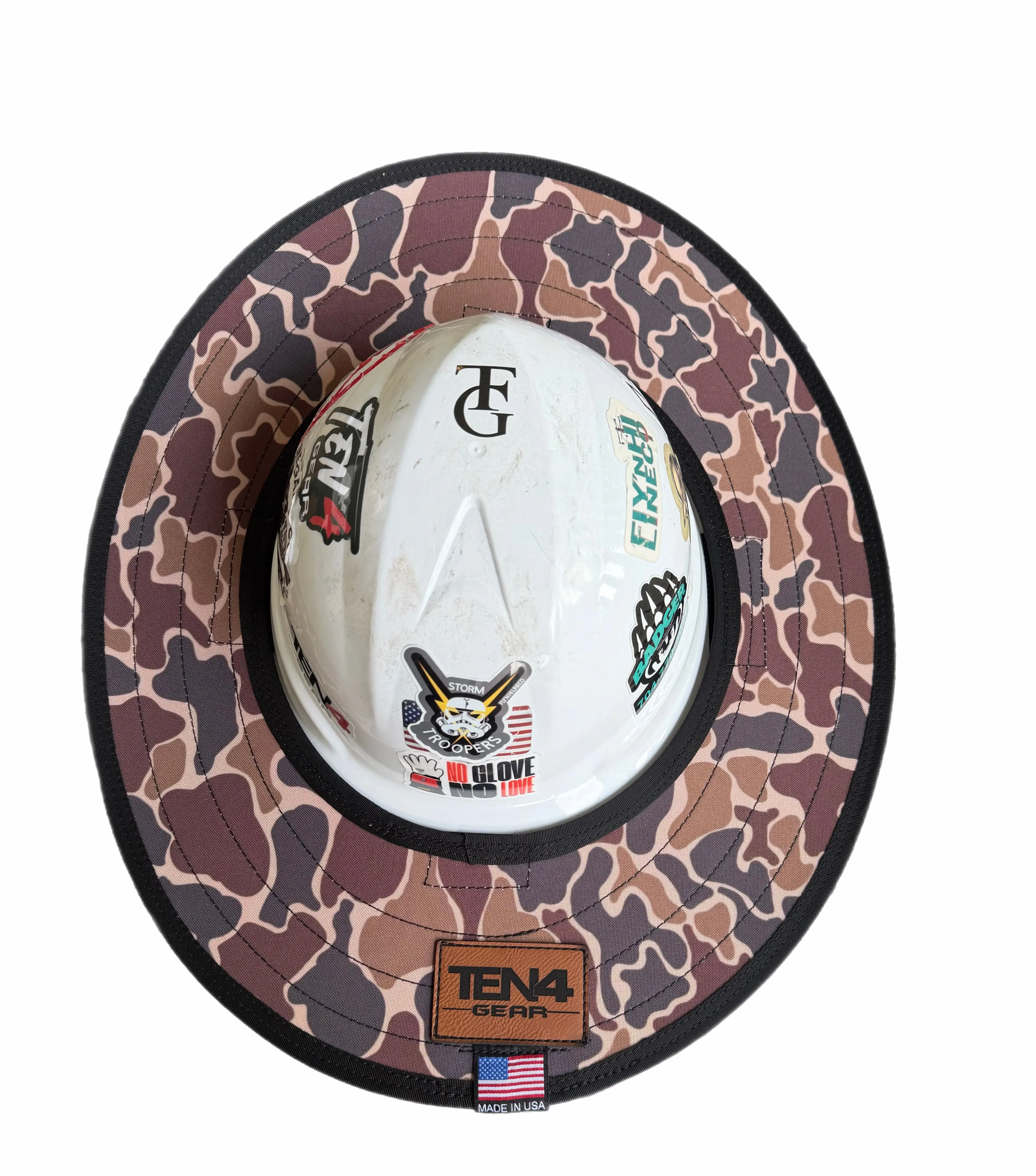 Duck Camo - Hard Hat Sun Shade Visor