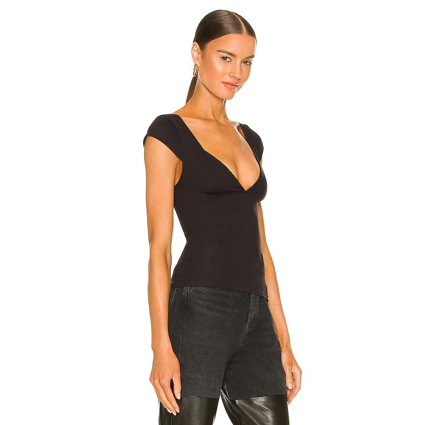 Free People Duo Corset Cami in Black