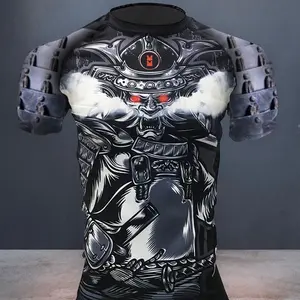 Samurai Way of the Warrior Compression Gym Shirt