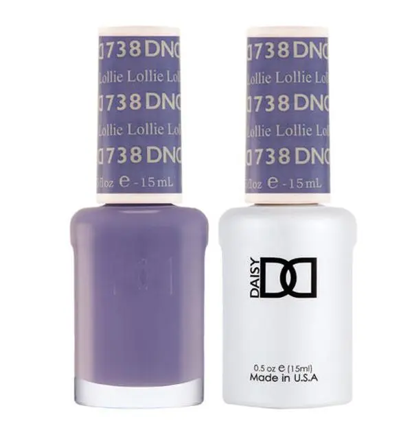 DND Gel & Lacquer Nail Polish, #738 Lollie UV Polish for Manicure, Beauty & Personal Care Cosmetic
