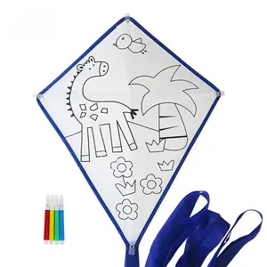 The Perfect Weekend Family Activity |   Blank DIY Coloring Kite