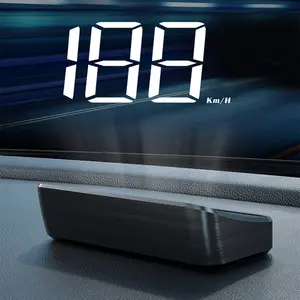 Car Speedometer  GPS Head Up Display Digital Speed Meter Windshield Projector For Vehicles Auto Electronics Accessories suitablefor car navigation in-car dashboard