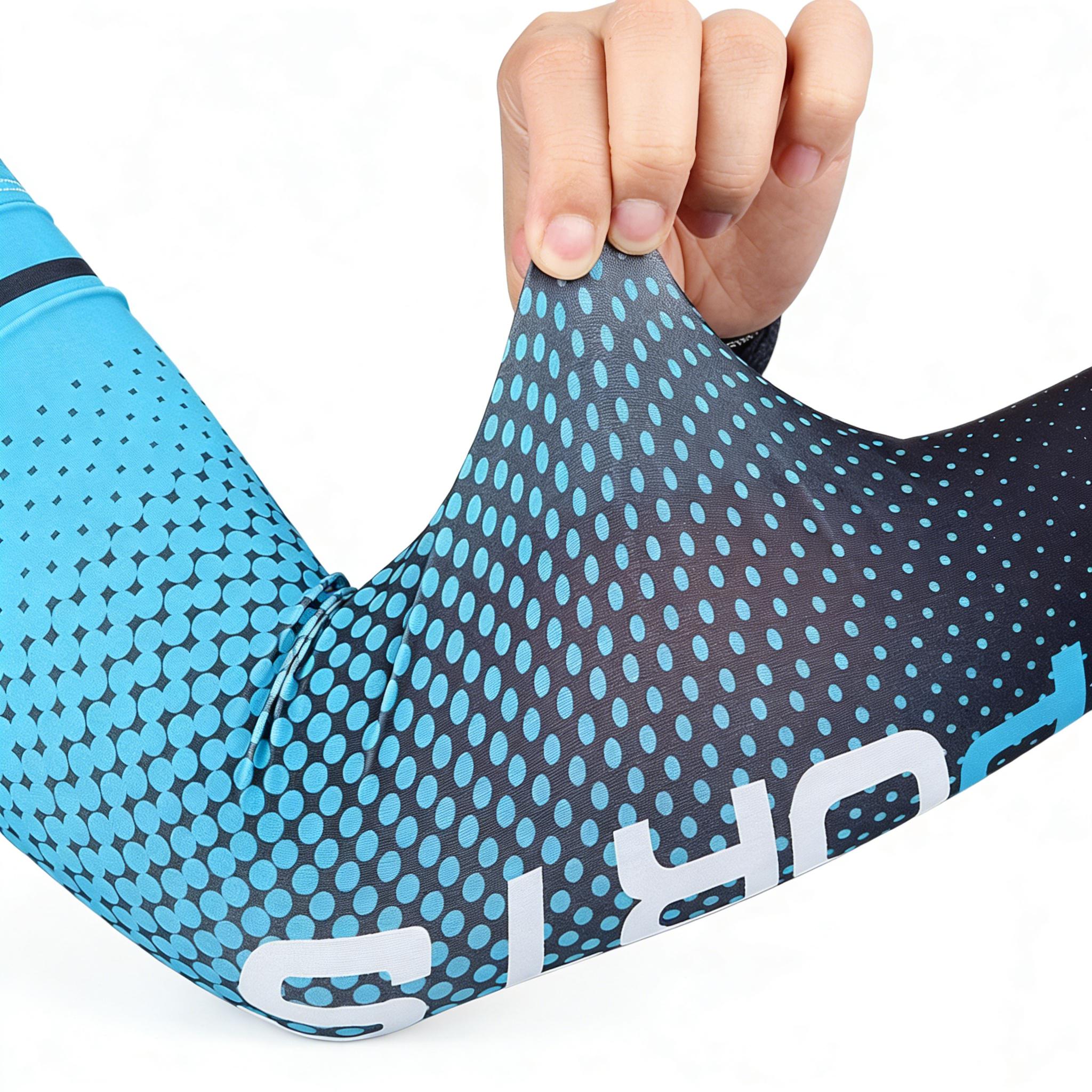 5 Pairs of UV-Blocking Arm Sleeves for Summer Heat，Stay Cool and Protected