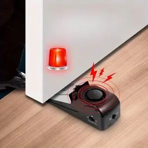 1Pc convenient anti-theft door alarm, suitable for travel, effectively protecting your home and apartment, RV from theft