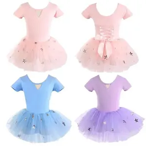 Children's Ballet Dress for Girls Performance Practice Costume Junior Dancing Skirt Toddler Chinese Dance Tutu Dress
