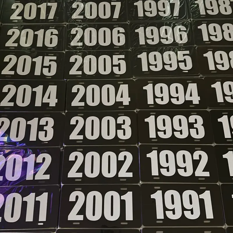 Placas Del Año