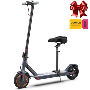 PORORO Foldable Electric Scooter for Adults with Seat  – 350W Motor, 21Mile Range, 16MPH Speed!  #EScooter #CommuterScooter #ViralGadgets