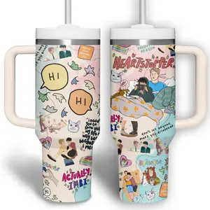 Heartstopper TV Series Custom Stanley Cup 4 oz 20oz Tumbler With Handle, Gift for fan