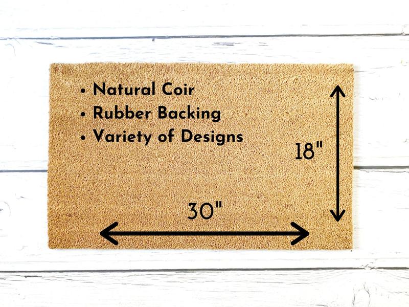 Check the Beach Doormat | Custom Painted Doormat | Beach Mat | Home Alone | Welcome Doormat | Front Door Mat | Home Decor