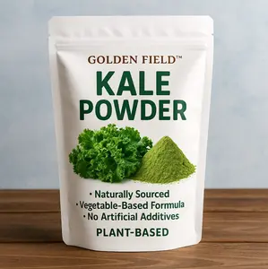 Golden Field Kale Powder 6.35oz Natural for Smoothies Shakes & Baking Plant-Based No Artificial Additives
