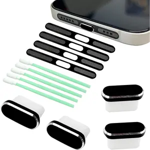 4-Pack USB-C Dust Covers with Speaker Mesh - Type-C Port Plug & Audio Protector for 15/16 Series (Black) 4-Pack USB-C Dust Covers with Speaker Mesh - Type-C Port Plug & Audio Protector for 15/16 Series (Black)