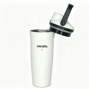 Owala FREESIP Golf Edition Insulated Tumbler, 30 oz Stainless Steel Portable Water Bottle with Straw, Leak-Proof Travel Mug with Carry Handle, Ideal for Sports, Outdoor, Office & Golf, High-Design Insulated Cup