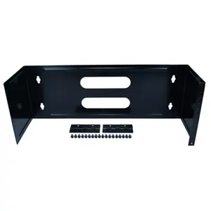 QVS  4U Wallmount Hinged Patch Panel Bracket