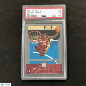 2004 Skybox L.E. #19 Lebron James PSA 7 NM Retail