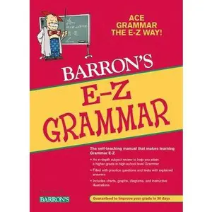 USED Book - Barron's E-Z Grammar by Mulvey, Dan (Paperback) - english