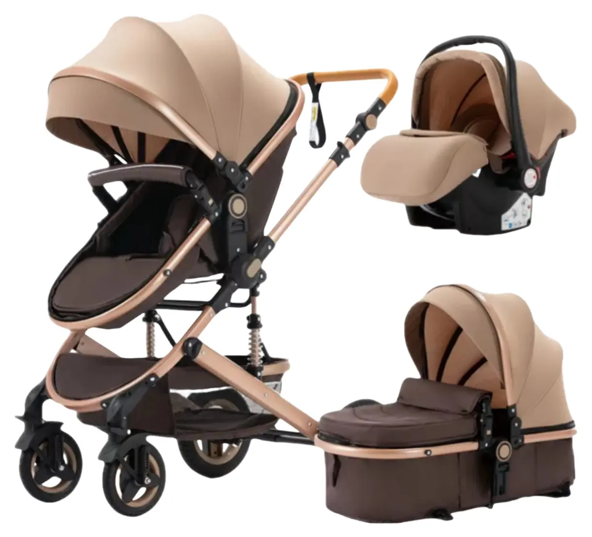 uppababy alice Uppababy Vista V3 Stroller Theo - Dark Taupe | Silver Frame