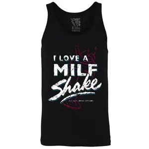 COMBAT IRON APPAREL™ I LOVE MILF SHAKES MEN'S TANK