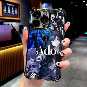 Ado Kyogen X Uta Phone Case Suitable for iPhone 17, 16, 15, 14, 13, 12, 11, Pro Max Air X XSMAX Plus - Anti-Drop Transparent Soft Back Cover, Anime Fans